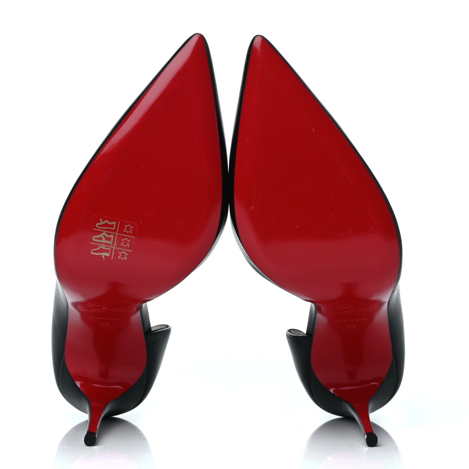Christian Louboutin Shiny Nappa Iriza 100 Pumps 39 Black 10 of 24