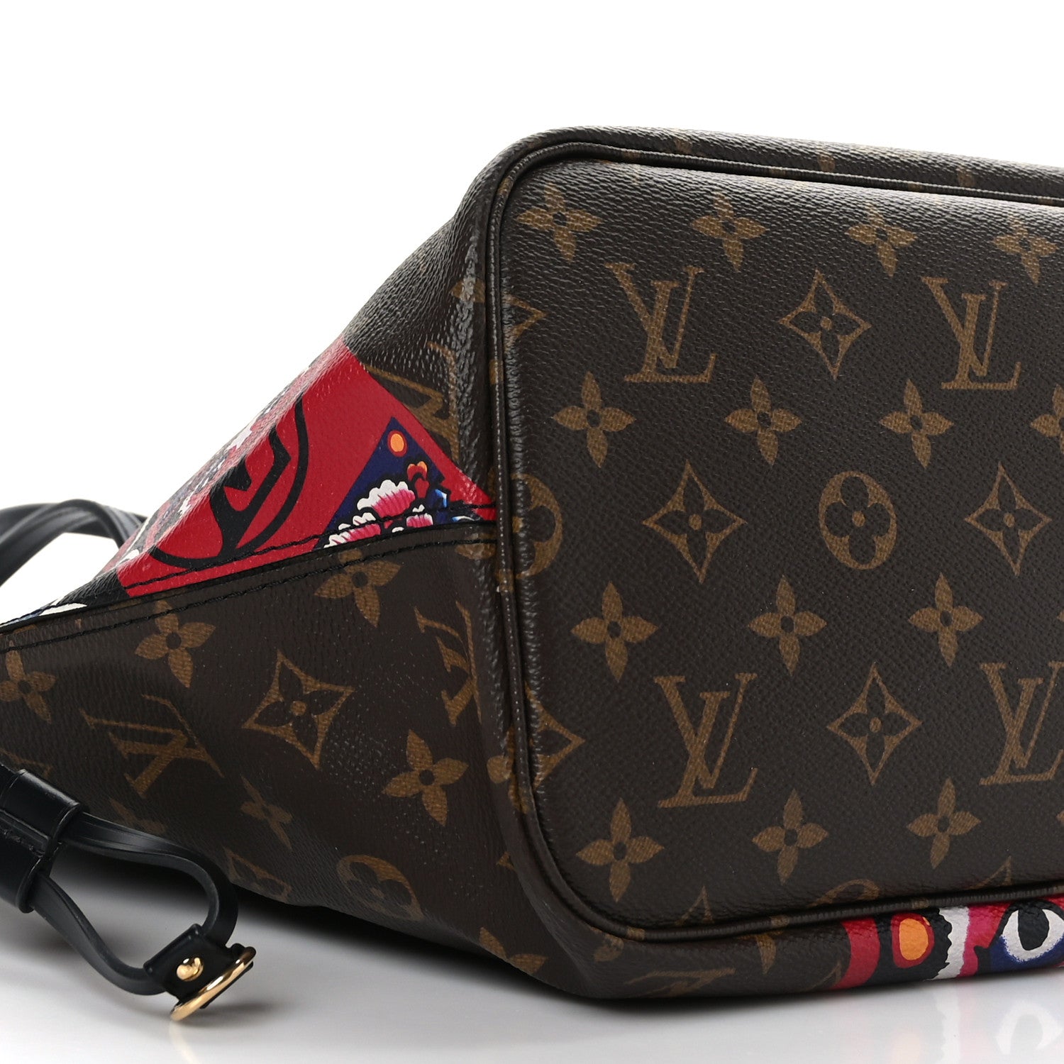 Louis Vuitton Monogram Kabuki Neverfull MM 8 of 9