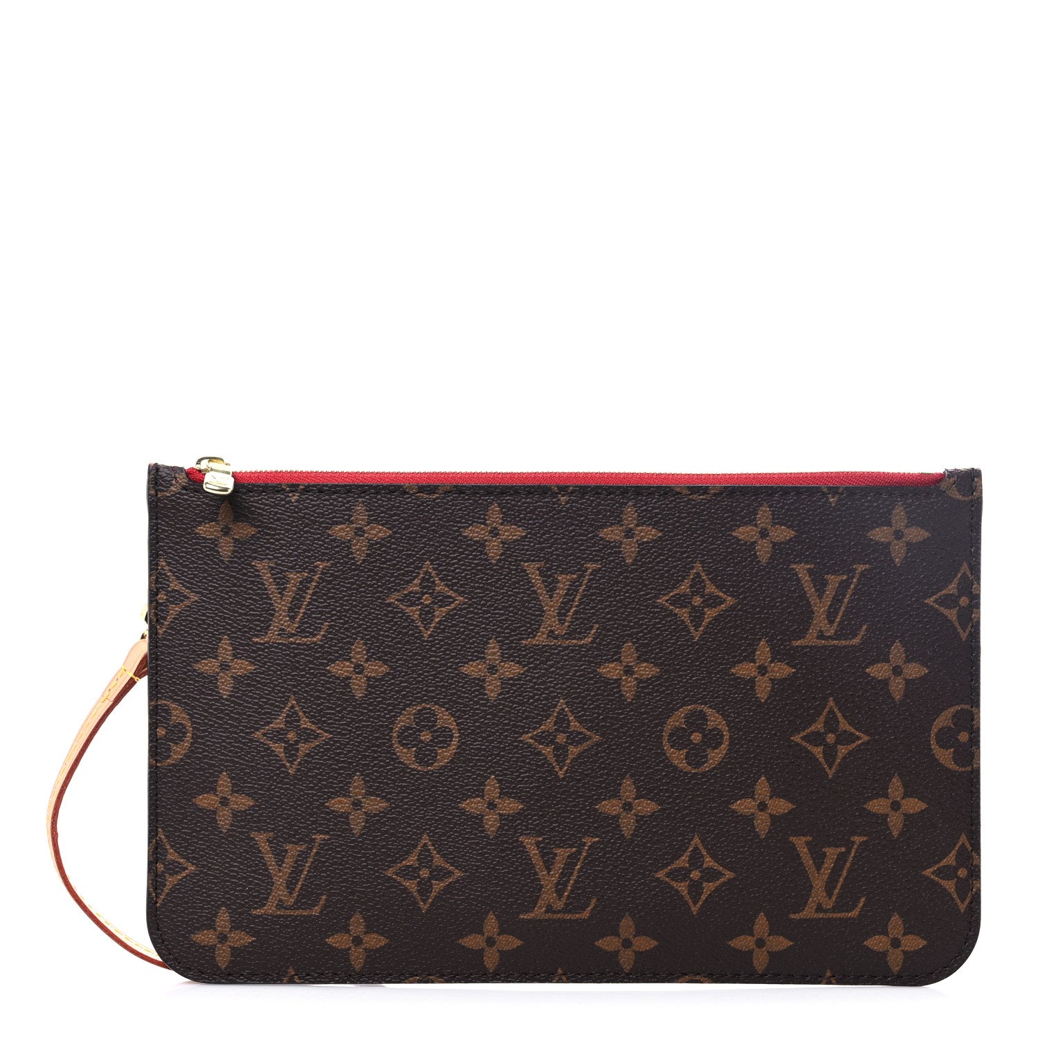 Louis Vuitton Monogram Neverfull MM GM Pochette Cherry 1 of 7