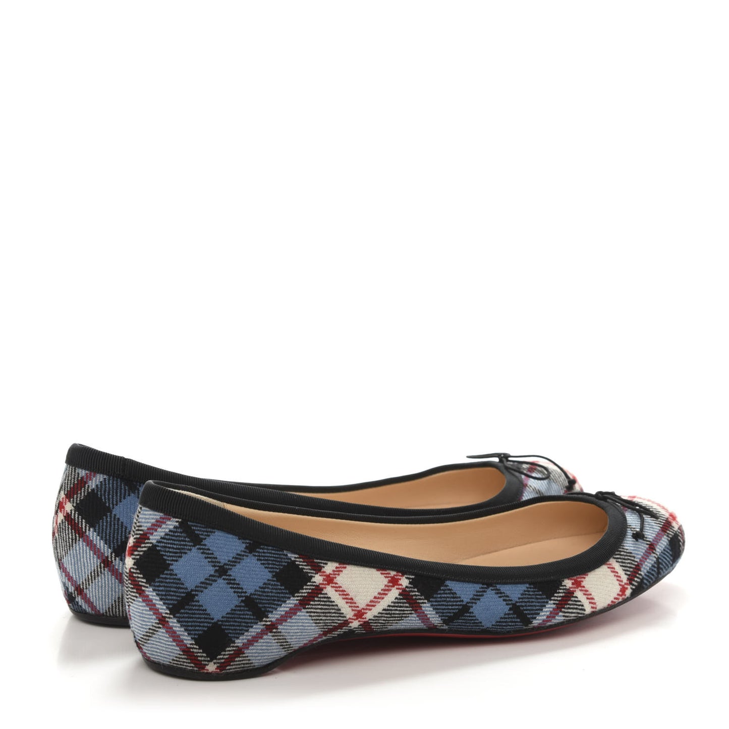 Tartan Sonietta Flats 36 Blue Black