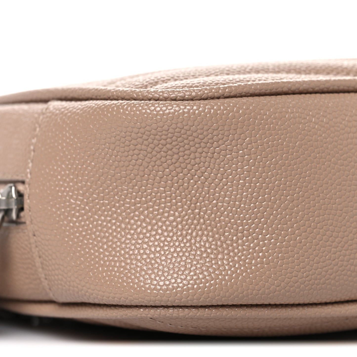 Grain De Poudre Matelasse Monogram Mini Lou Camera Bag  Gold Sand