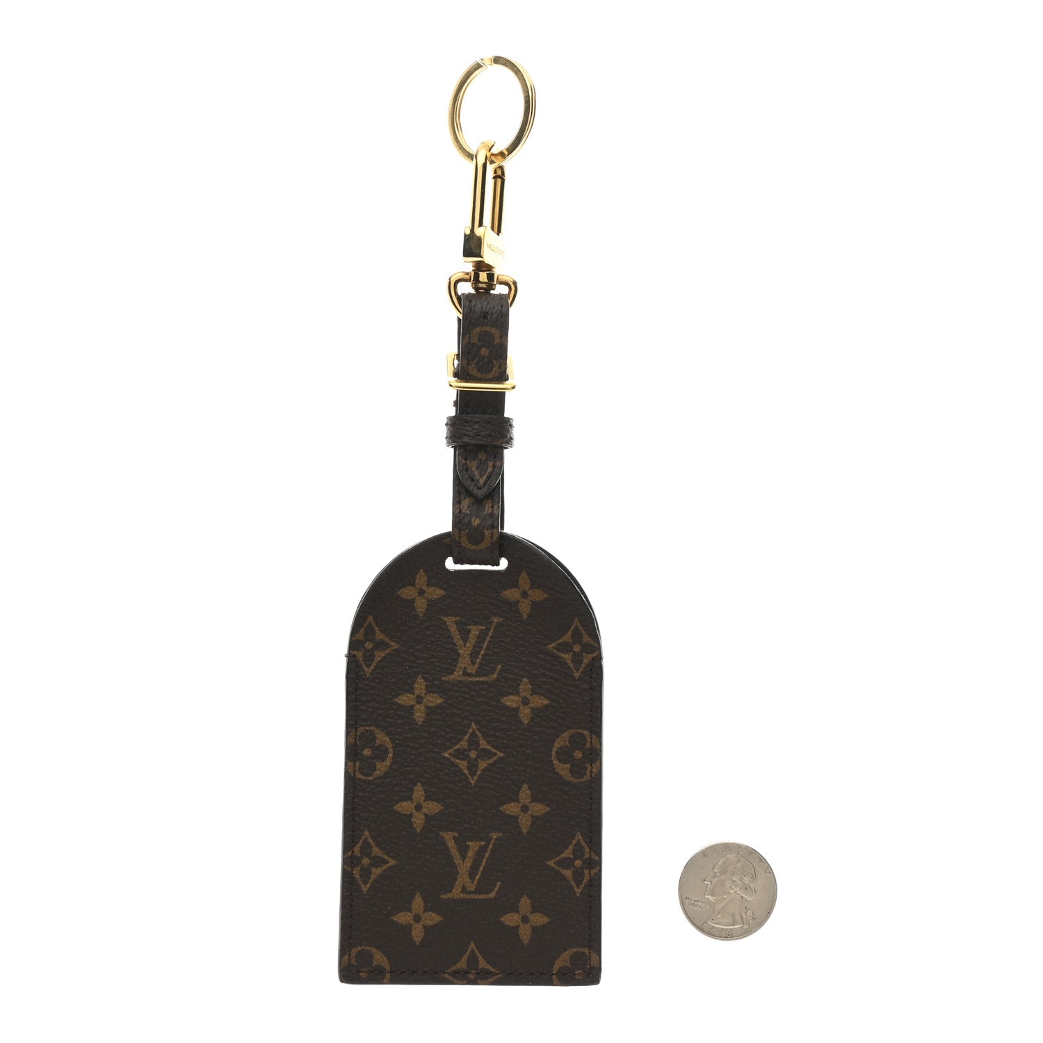Louis Vuitton X FORNASETTI Calfskin Architettura Luggage Tag Bag Charm Key Holder Black White 2 of 5