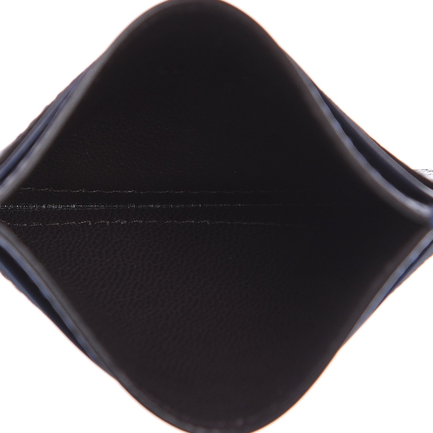 Diamante Card Holder Blue