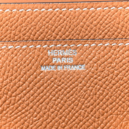 Hermes Epsom Constance Long Wallet Toffee 6 of 10