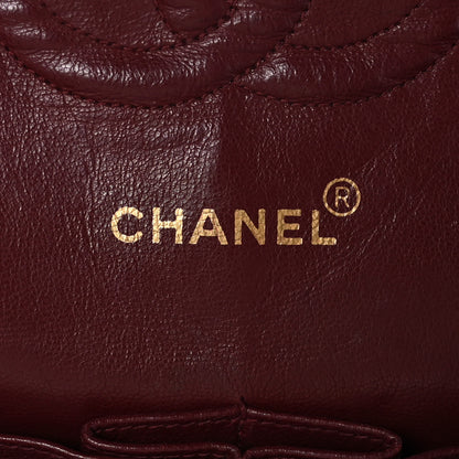 Chanel Lambskin Quilted Medium Double Flap Black 6 of 9