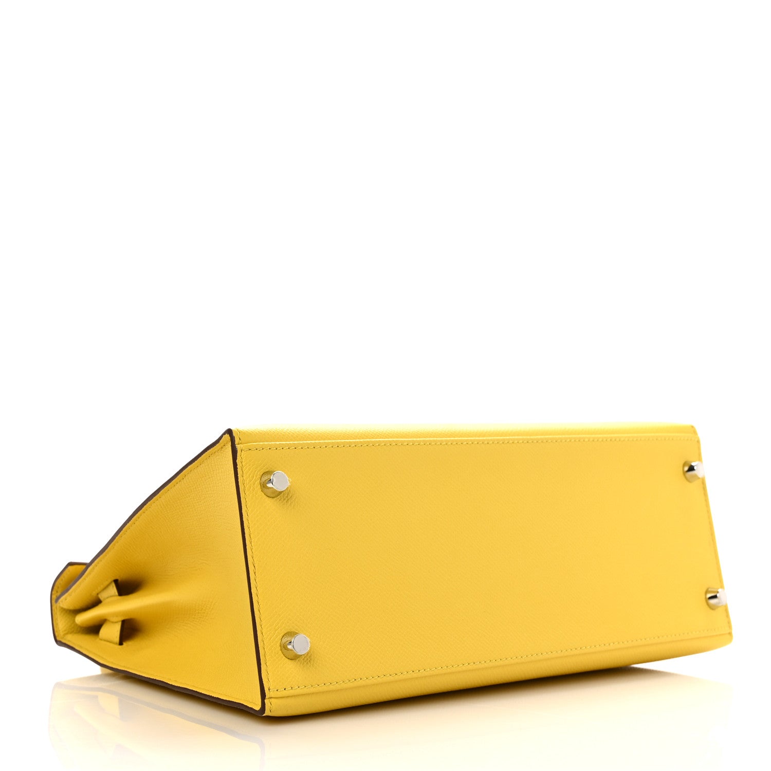 Hermes Epsom Kelly Sellier 28 Jaune De Naples 4 of 8