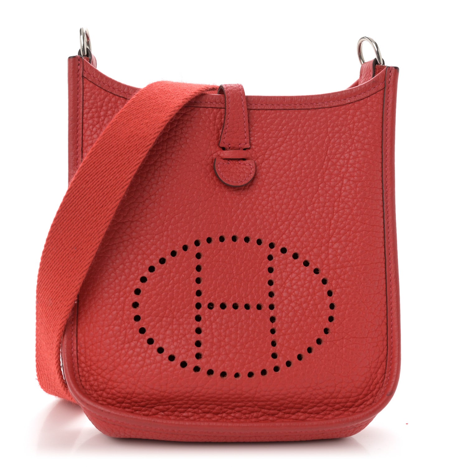 Hermes Taurillon Clemence Amazone Evelyne TPM Bougainvillea 1 of 11