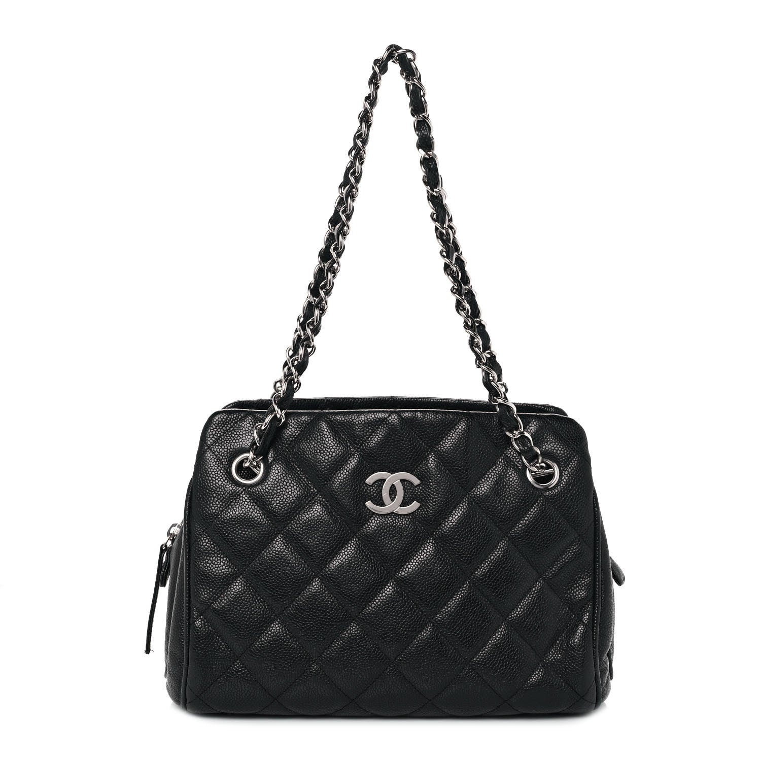 Chanel Caviar Quilted Tote Black 1 of 9