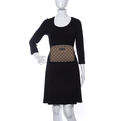 Gucci Monogram Belt Bag Dark Brown 2 of 10
