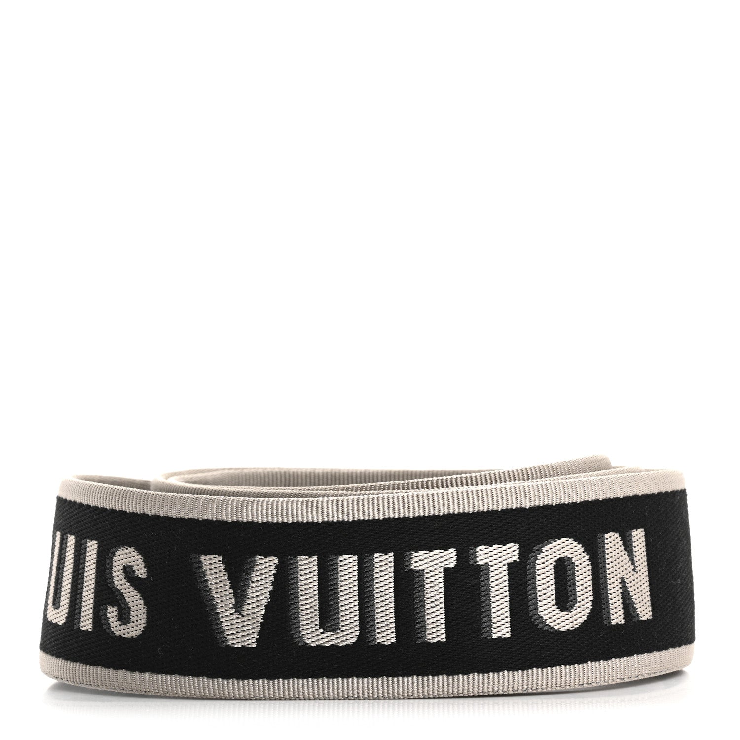 Louis Vuitton Jacquard Diane Shoulder Strap Black Ivory 2 of 4