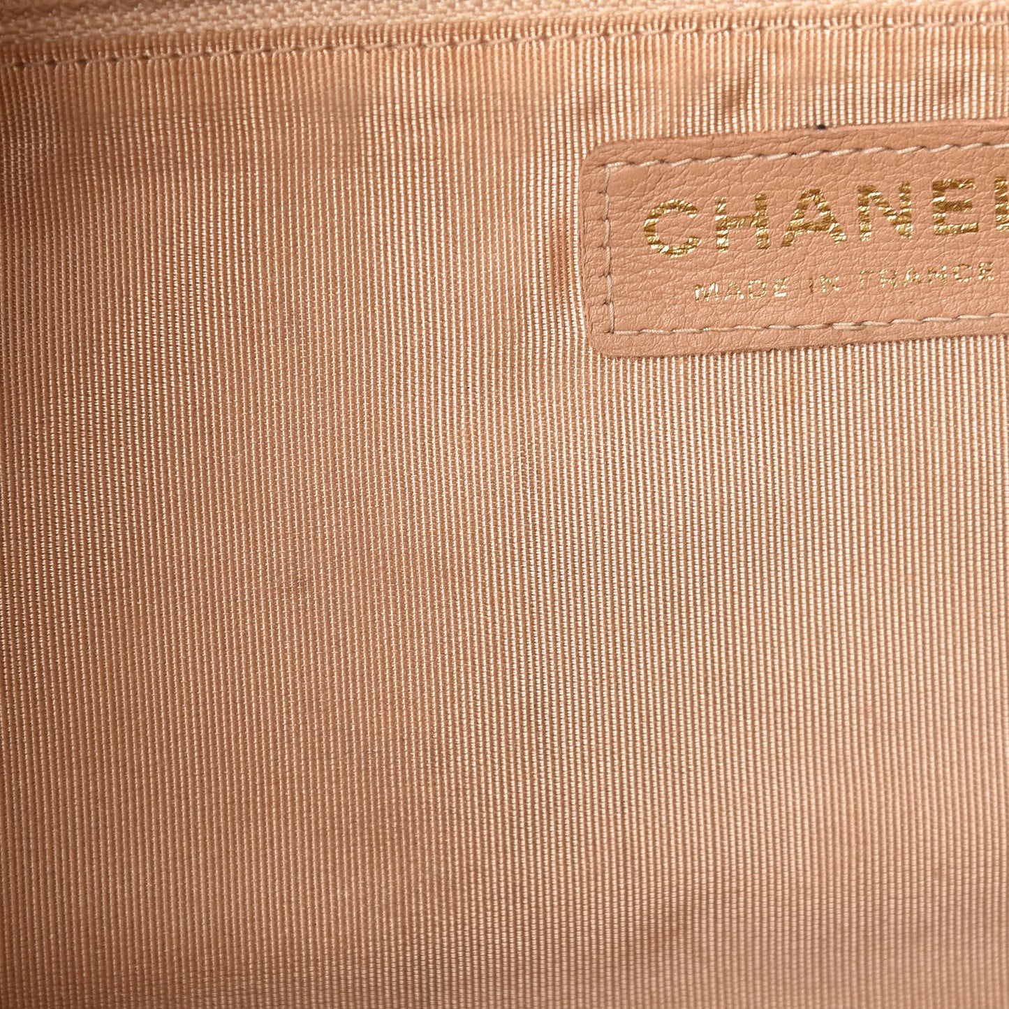 Caviar Quilted Large Bowler Bag Beige