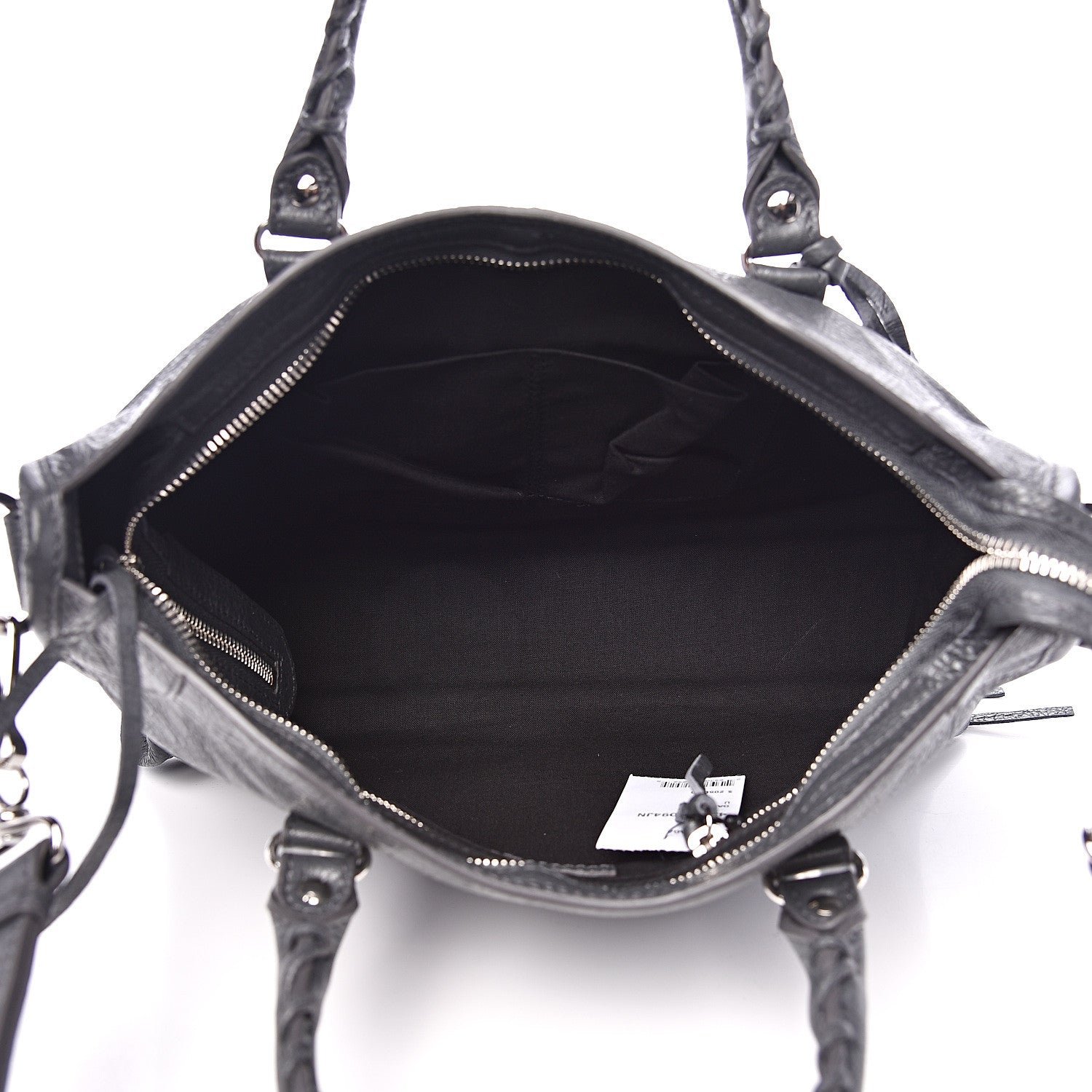 Balenciaga Agneau Classic Silver Hardware S City Gris Fossile 4 of 8