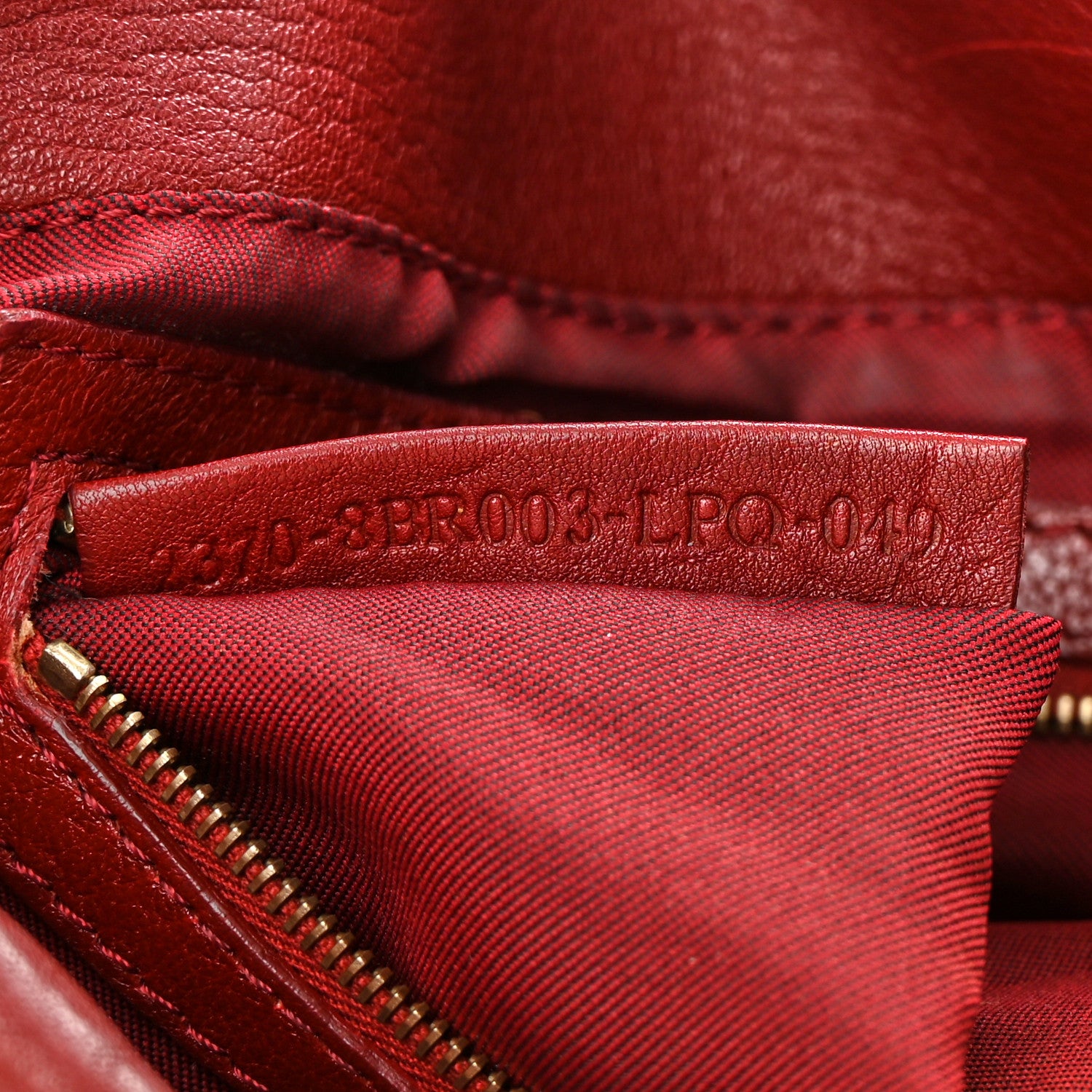 Fendi Calfskin Baguette Red 7 of 17