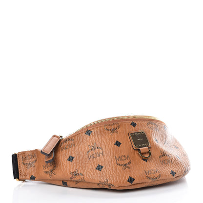 MCM Visetos Small Fusten Belt Bag Cognac 4 of 9
