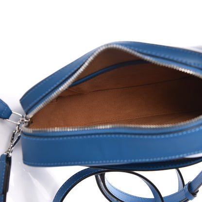 MCM Calfskin Repro Crossbody Bag Blue 5 of 10