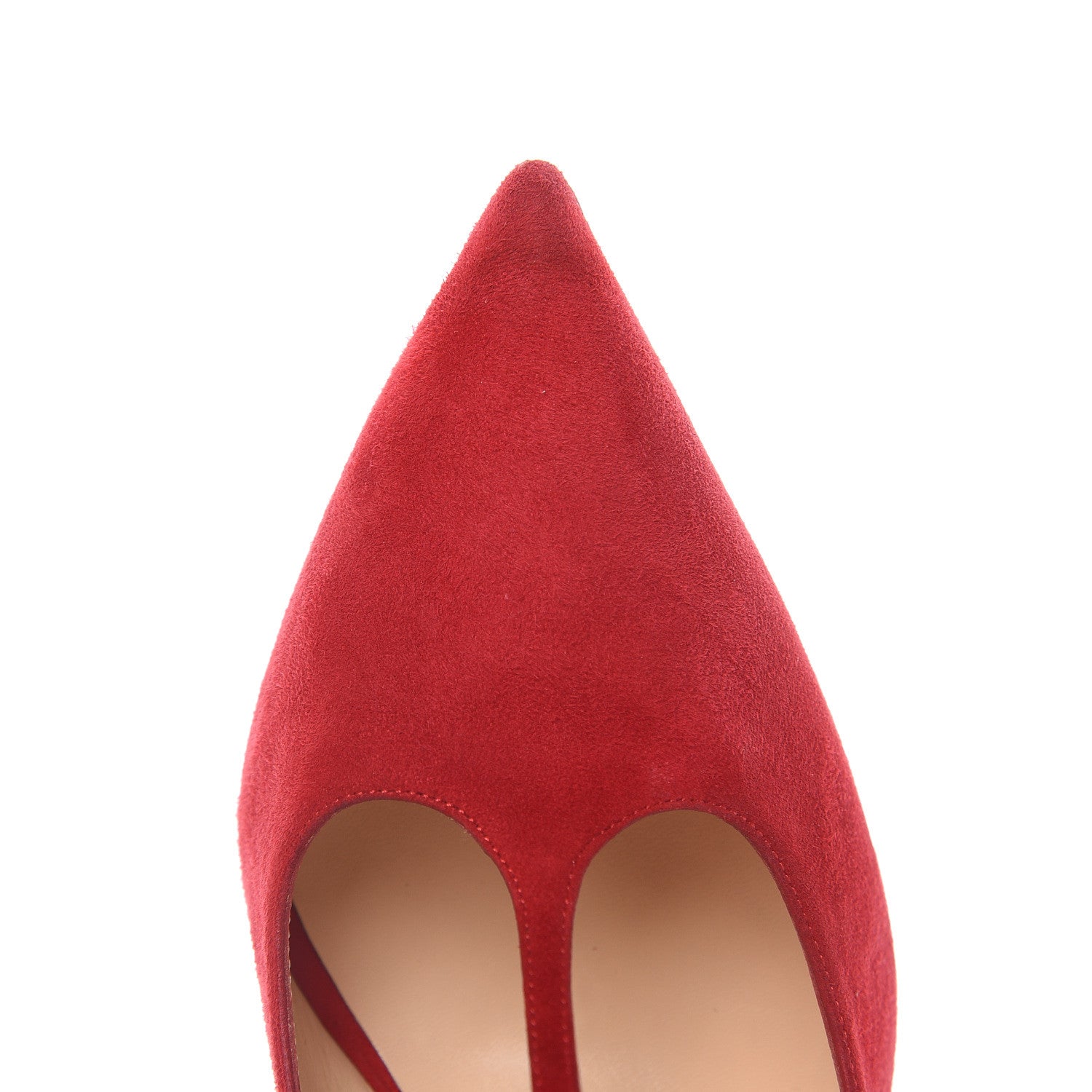 Christian Louboutin Suede Toerless Muse 100 Triple Strap Pumps 41.5 Oeillet 12 of 12