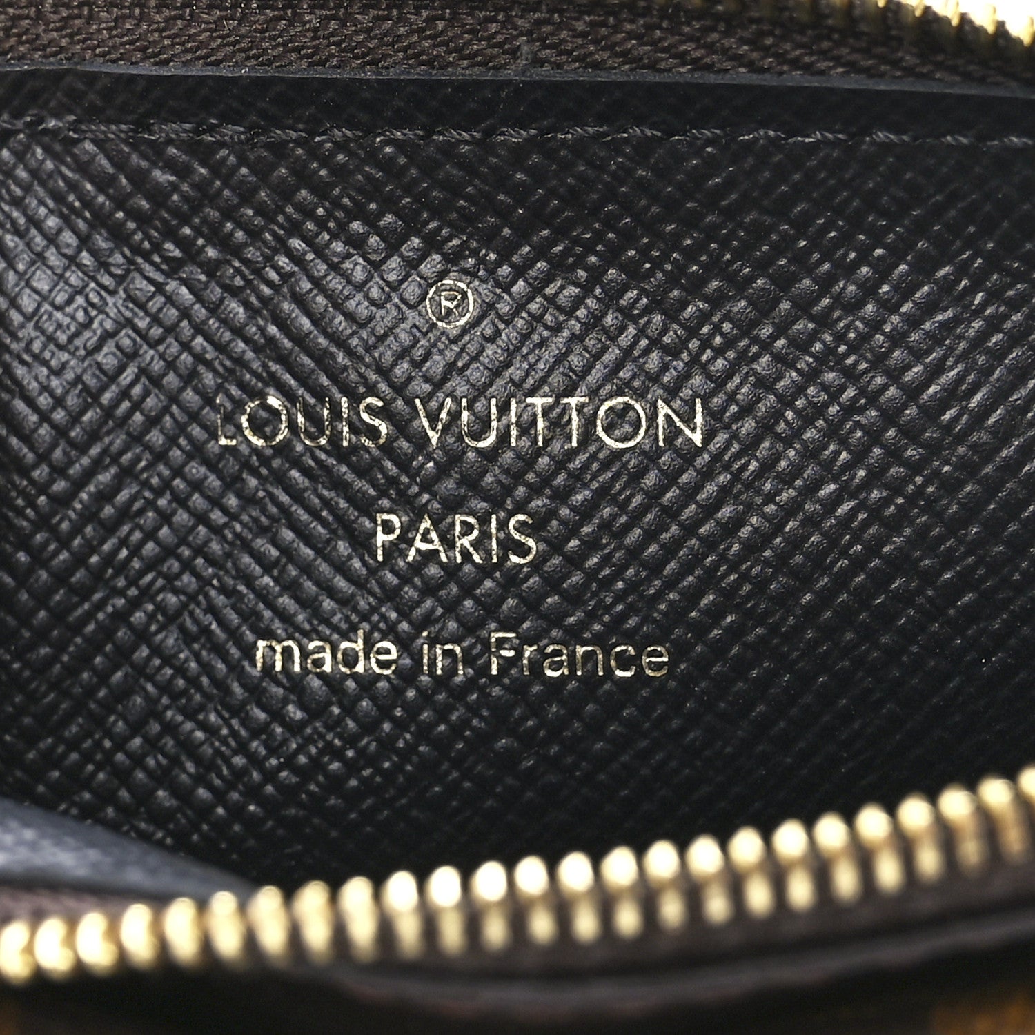 Louis Vuitton Monogram Recto Verso Card Holder Black 6 of 12