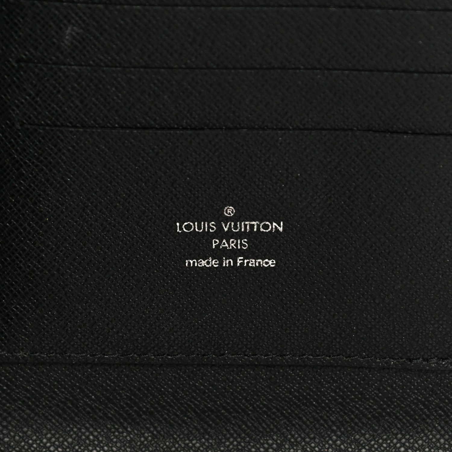 Louis Vuitton Taiga Zippy XL Wallet Black 6 of 9