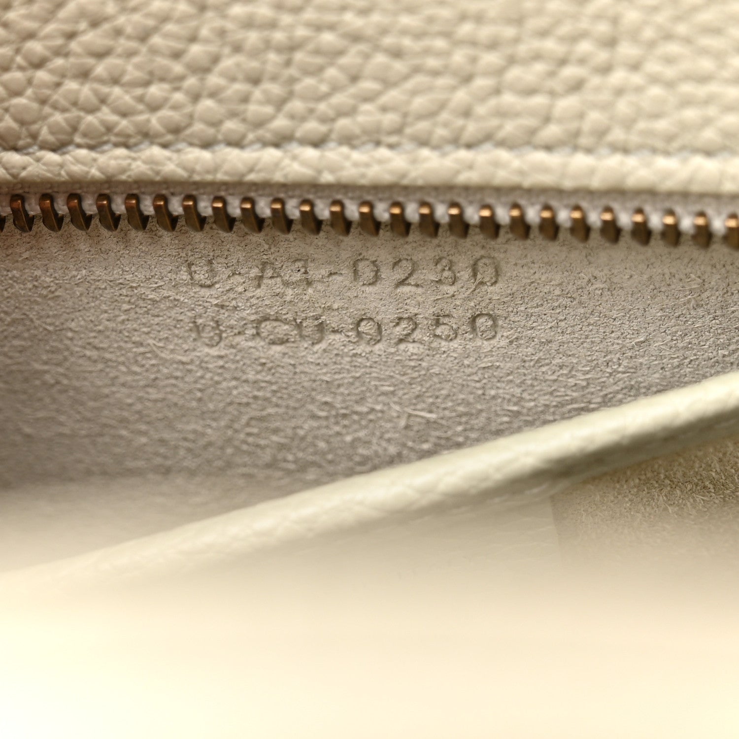 Celine Drummed Calfskin Nano Luggage Vert D'eau 8 of 11