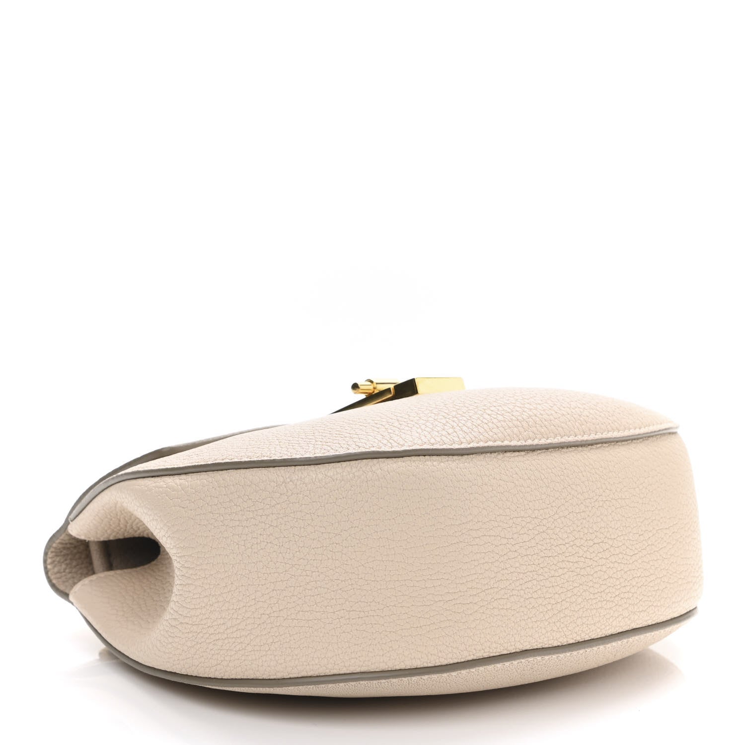 Chloe Grained Lambskin Drew Shoulder Bag Abstract White 4 of 10
