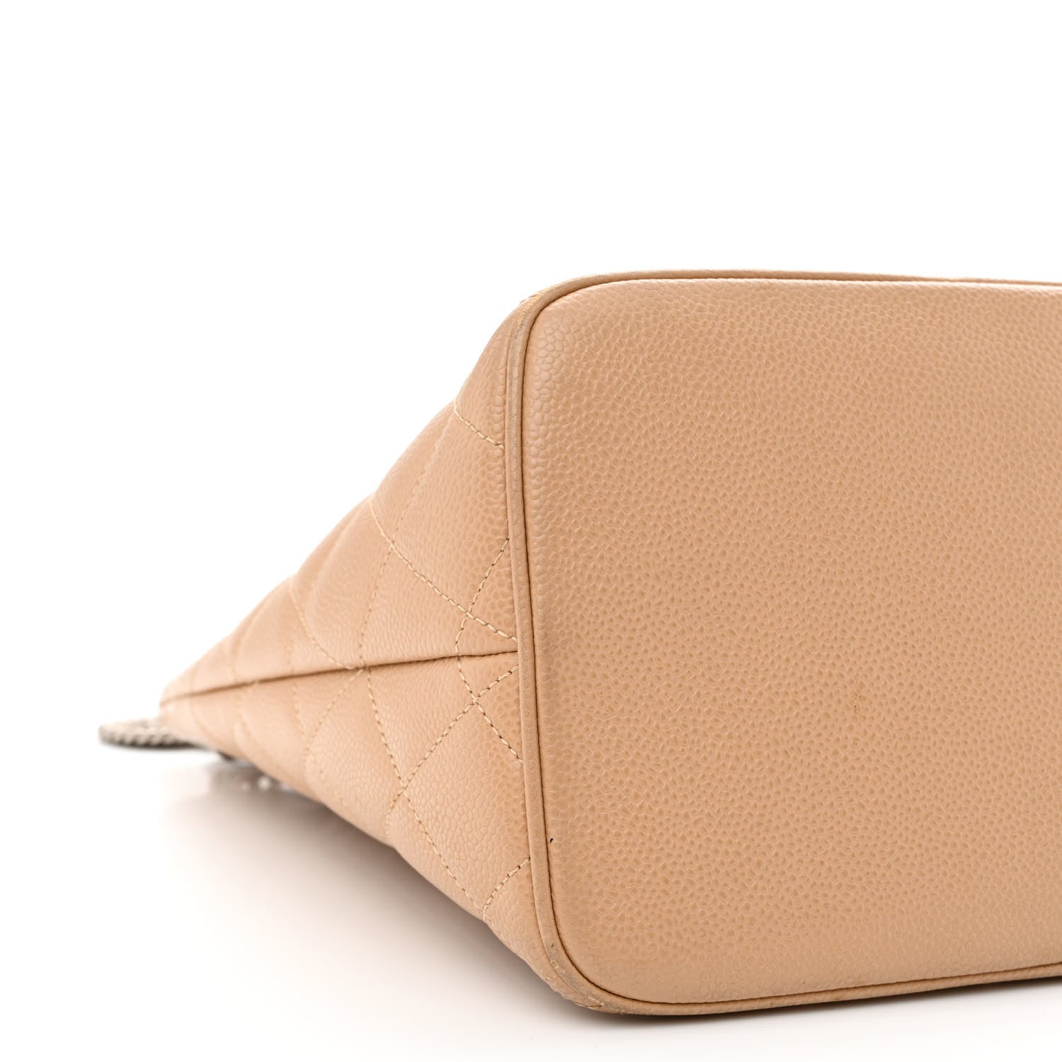 Chanel Caviar Quilted Medallion Tote Beige 9 of 16
