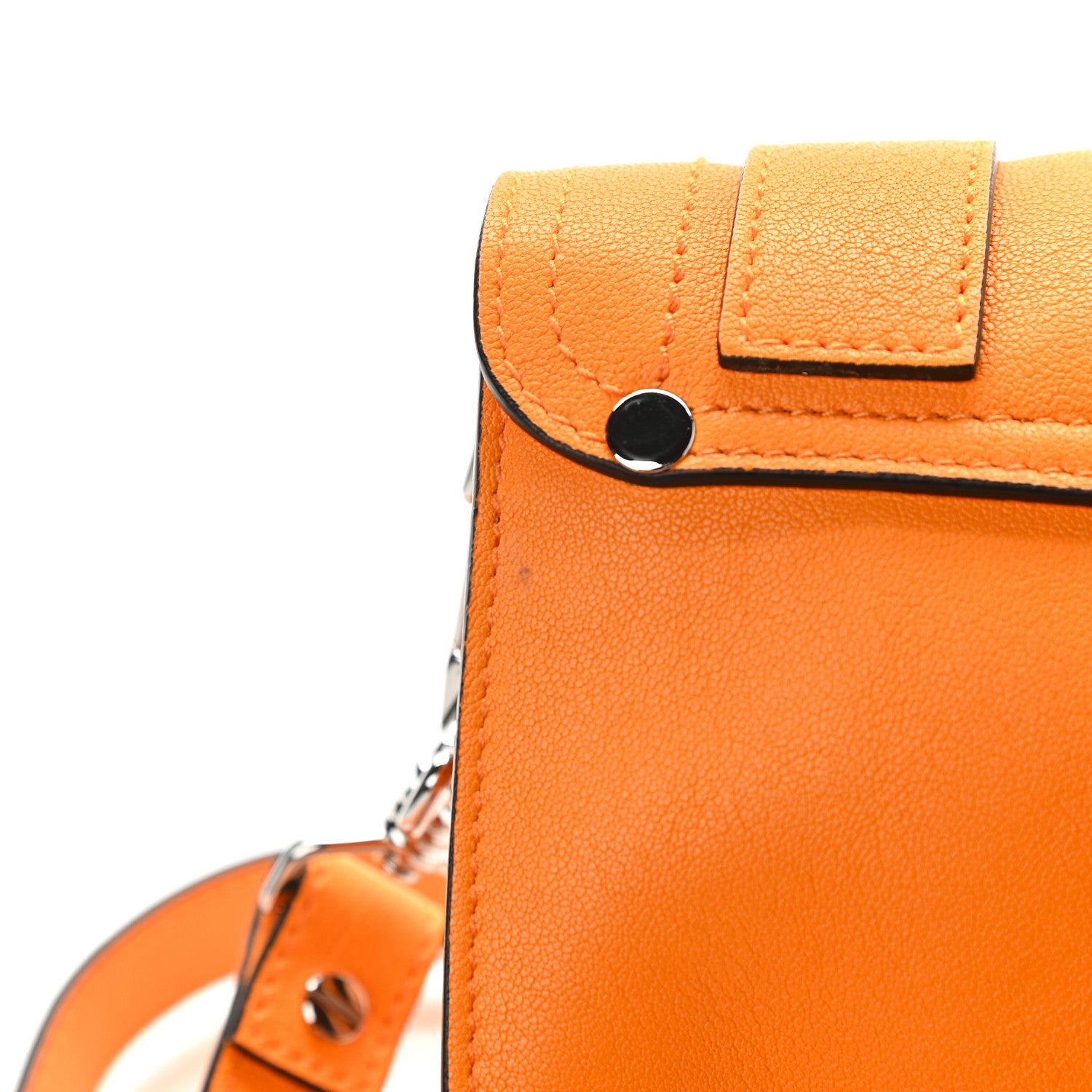 Proenza Schouler Lambskin PS1 Mini Crossbody Bag Marigold 10 of 11