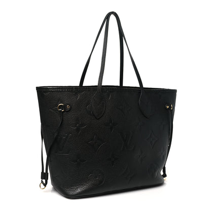 Louis Vuitton Empreinte Monogram Giant Neverfull MM Black 3 of 10