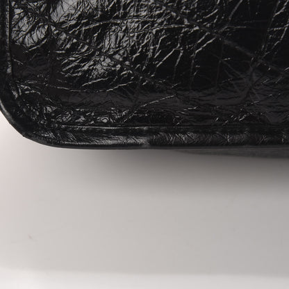 Saint Laurent Crinkled Calfskin Matelasse Monogram Medium Niki Chain Satchel Black 14 of 18