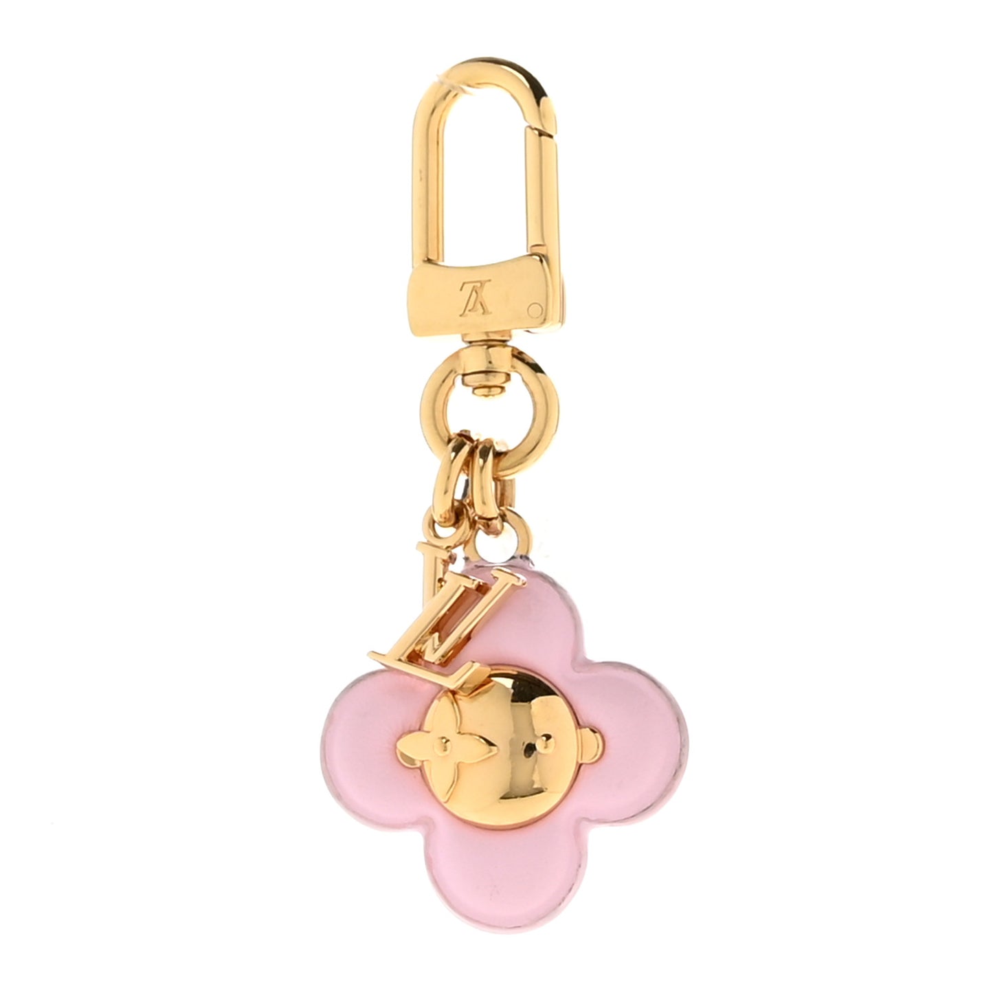 Micro Vivienne Bag Charm Key Holder Rose
