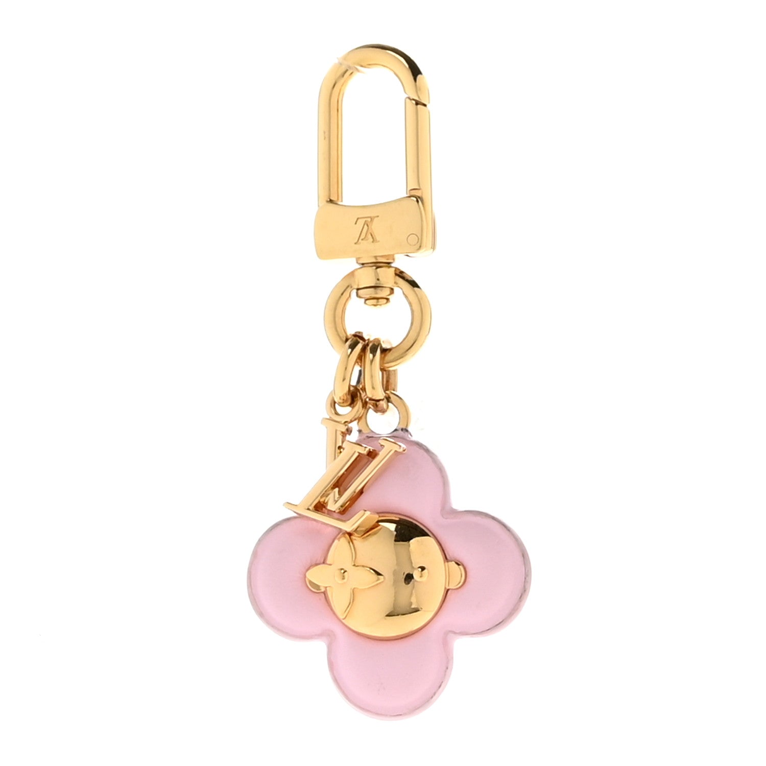 Louis Vuitton Micro Vivienne Bag Charm Key Holder Rose 1 of 4