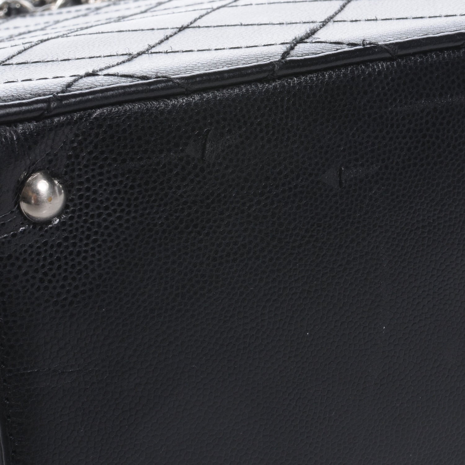 Chanel Caviar Quilted Shoulder Bag Black 5 of 9