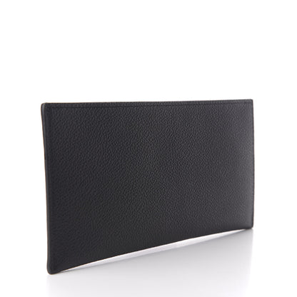 Louis Vuitton Calfskin Felicie Chain Wallet Card Holder Insert Black 3 of 6