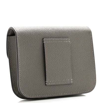Hermes Epsom Constance Slim Wallet Gris Meyer 4 of 11