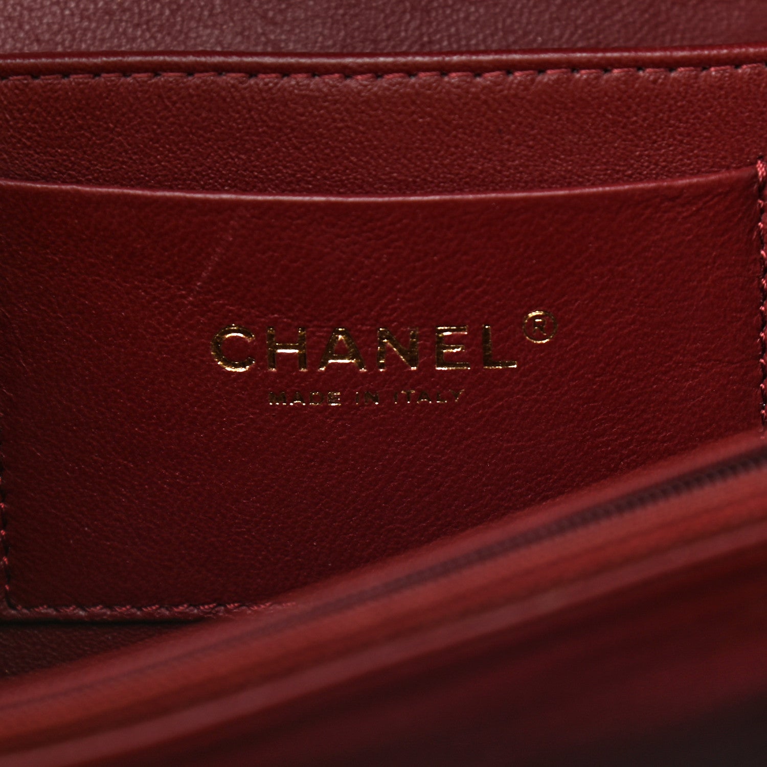 Chanel Glazed Crinkled Calfskin Flap Blue 6 of 9