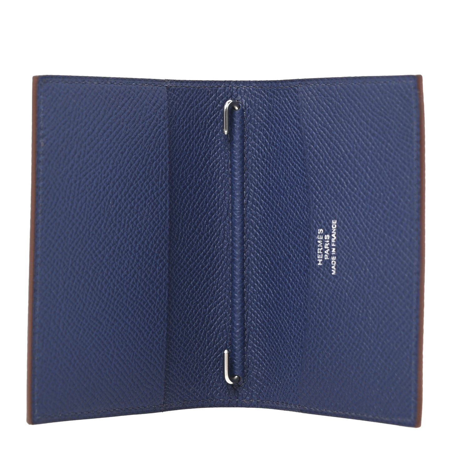 Epsom Verso Globe Trotter Agenda Cover PM Orange Bleu Saphir