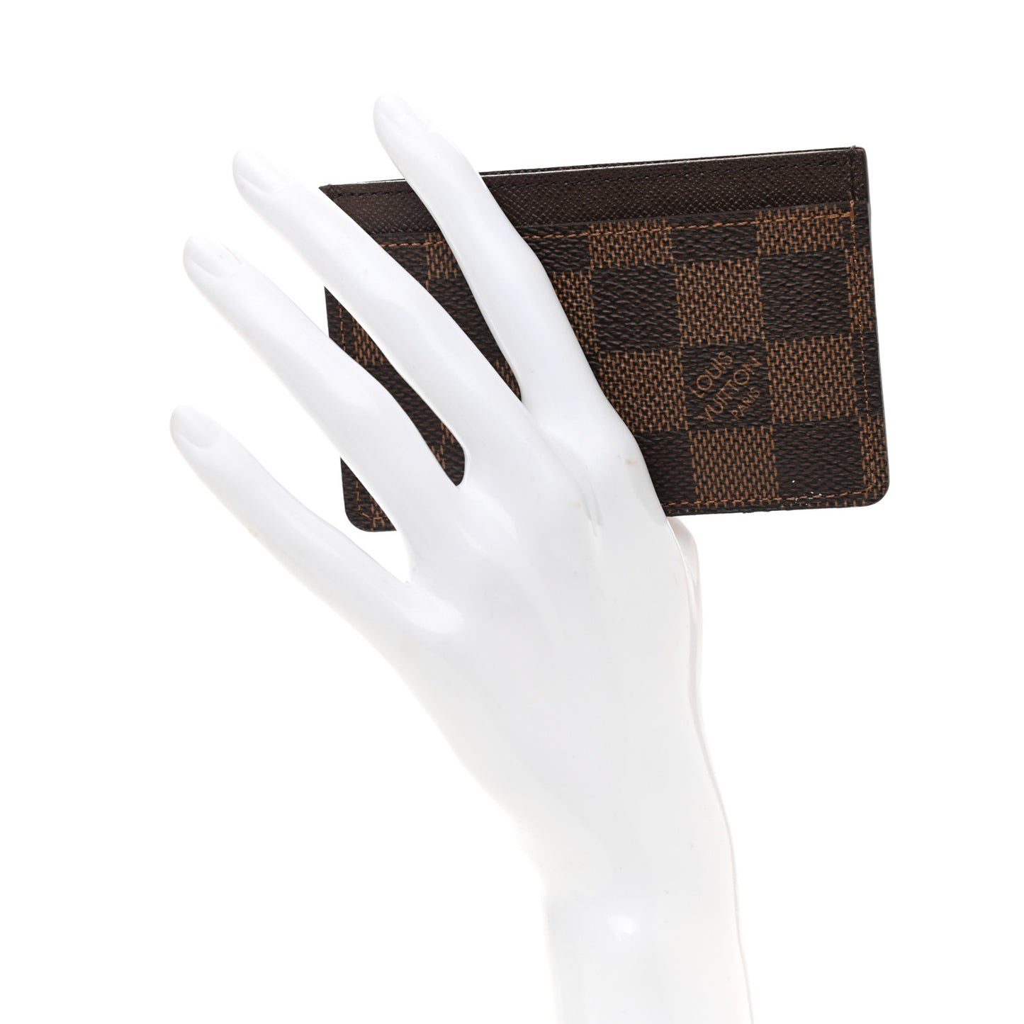 Damier Ebene Card Holder