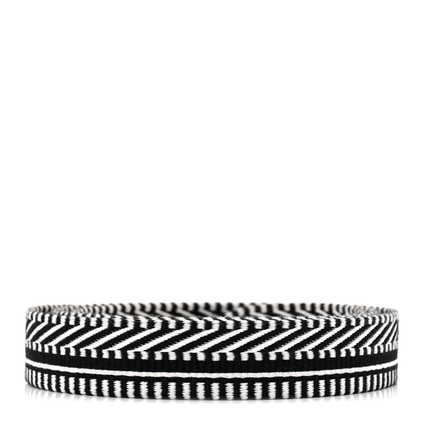 Toile Swift 25mm Sangle Cavale Shoulder Strap Black Ecru