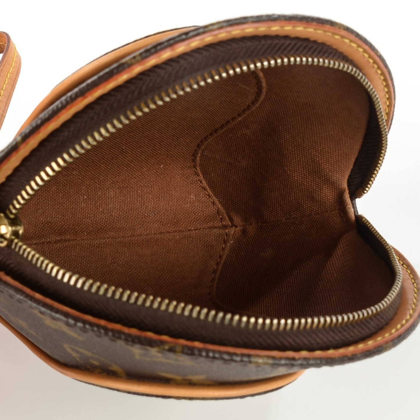 Monogram Mini Ellipse Wristlet Clutch