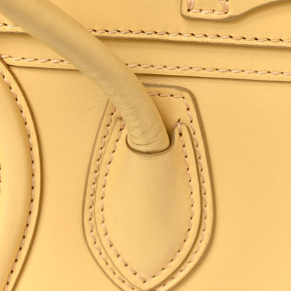 Celine Smooth Calfskin Micro Luggage Butter 12 of 21