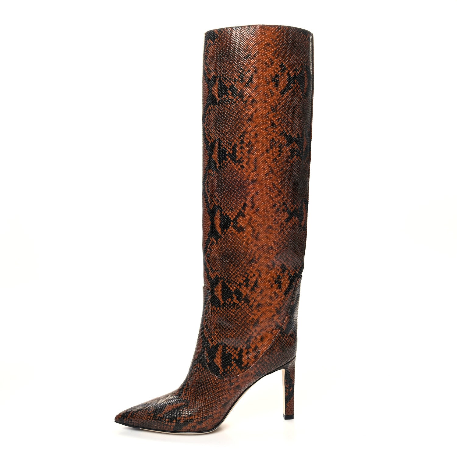 Jimmy Choo Snake Printed Mavis 85 Tall Boots 36.5 1 of 6