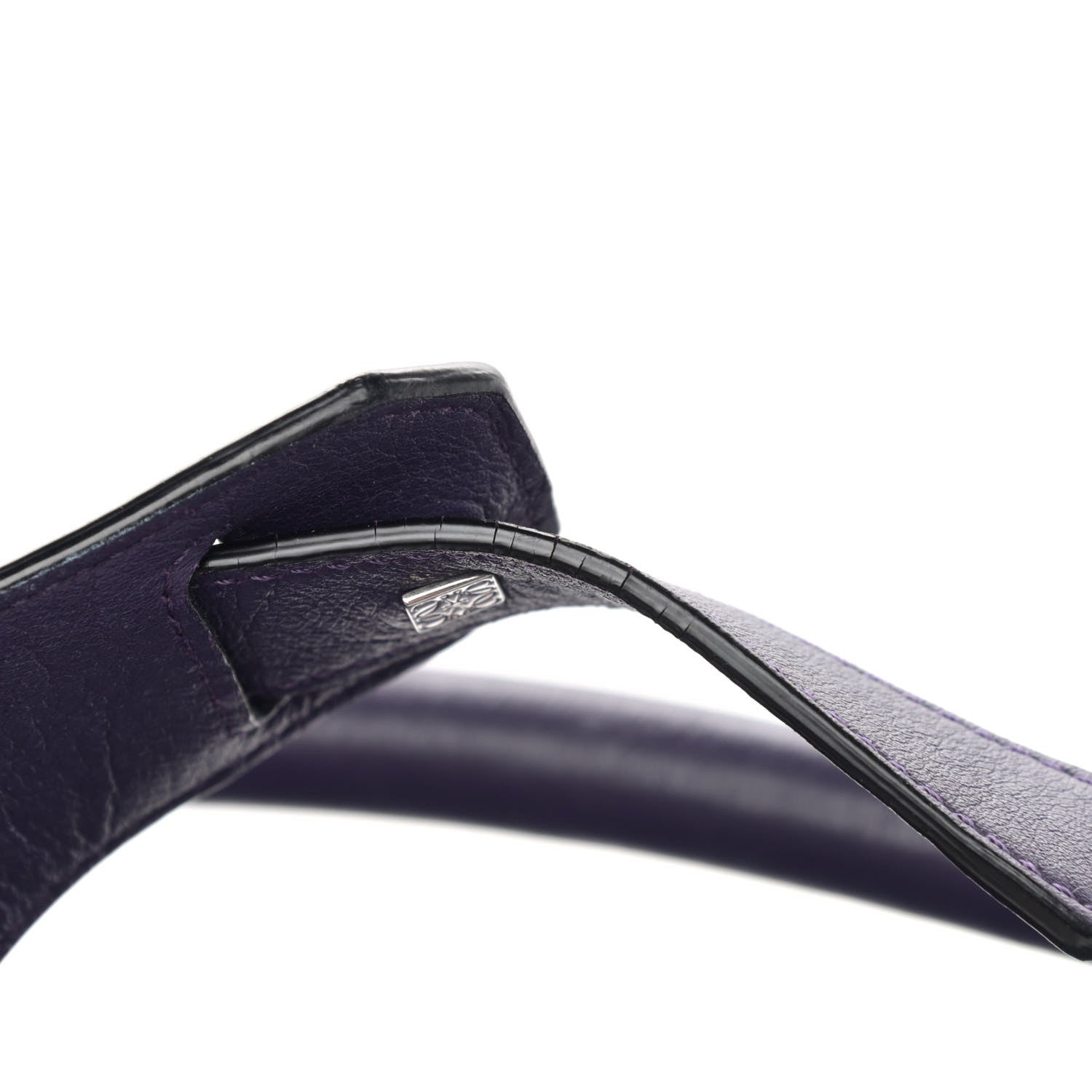 Loewe Calfskin Medium Puzzle Bag Purple 15 of 17
