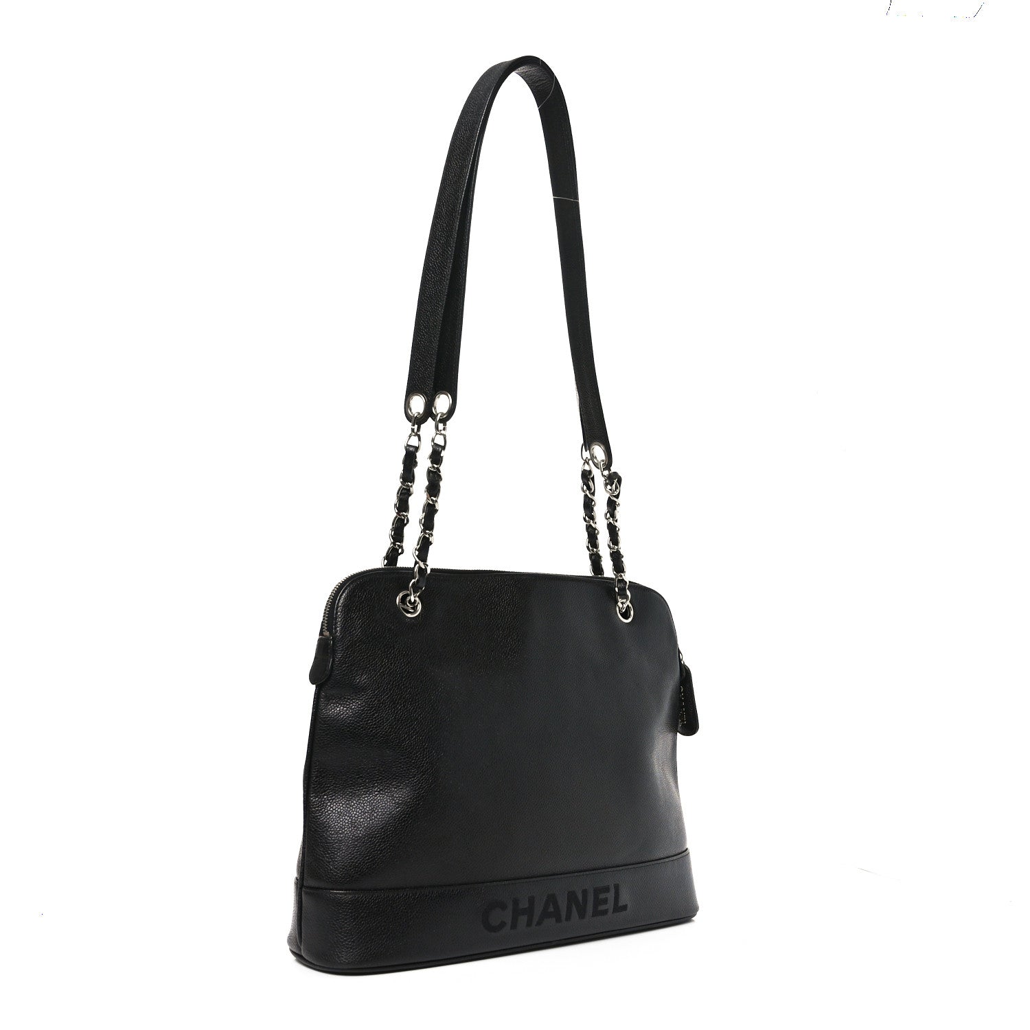 Chanel Caviar Shoulder Bag Black 3 of 11