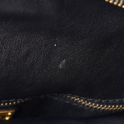Miu Miu Vitello Bow Tote Black 13 of 19