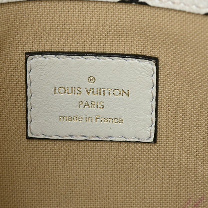 Louis Vuitton Monogram Giant Speedy Bandouliere 30 Kaki Beige 6 of 10