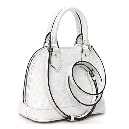 Louis Vuitton Epi Alma BB White 3 of 9