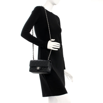 Chanel Caviar Quilted Mini Rectangular Flap Black 2 of 8