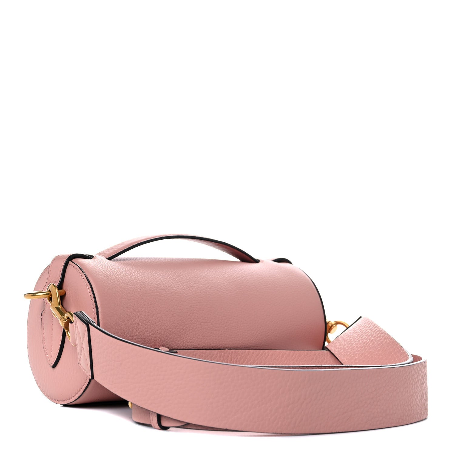Burberry Calfskin The Barrel Bag Dusty Rose 4 of 10