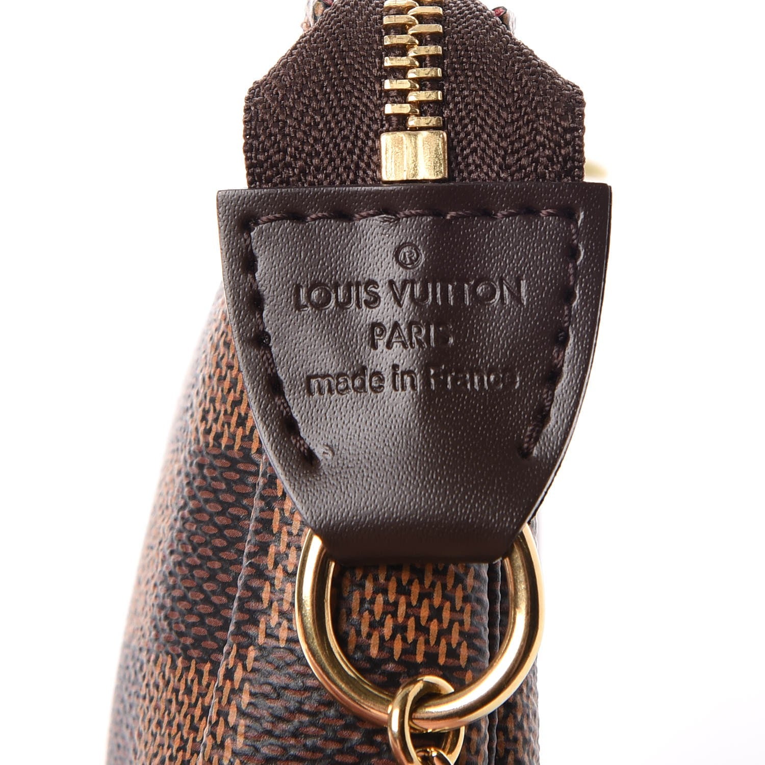 Louis Vuitton Damier Ebene Mini Pochette Accessories 8 of 9