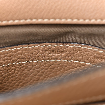 Chloe Calfskin Mini Marcie Round Crossbody Bag Nut 6 of 14