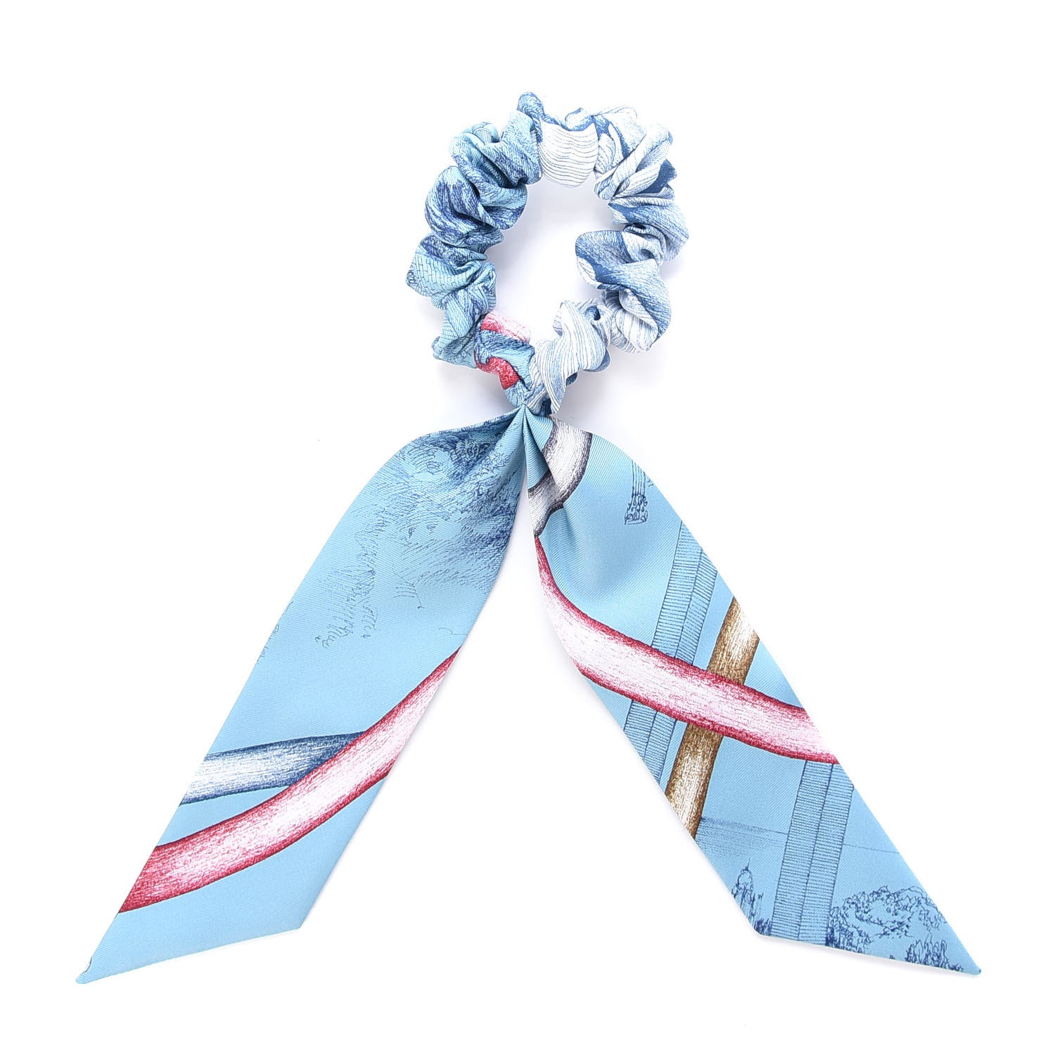 Hermes Silk Twilly Scrunchie 1 of 3